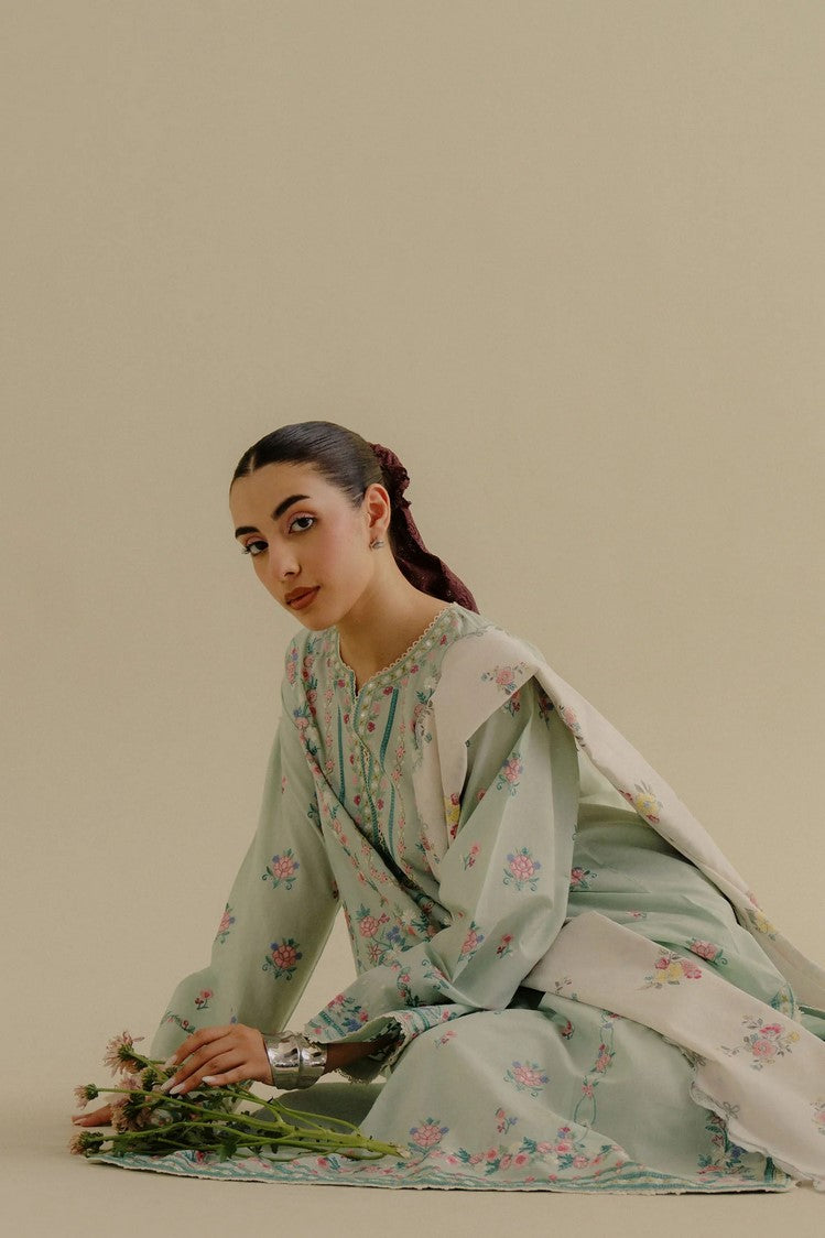 Picture of Zara Shahjahan - Coco Lawn Collection Drop 2 - ZEEST-9A - Unstitched - Available at Raja Sahib