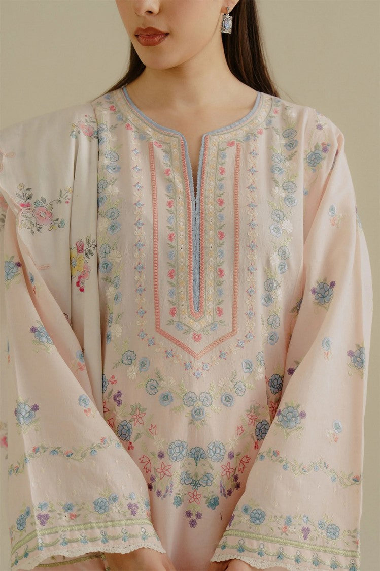 Picture of Zara Shahjahan - Coco Lawn Collection Drop 2 - ZEEST-9B - Unstitched - Available at Raja Sahib