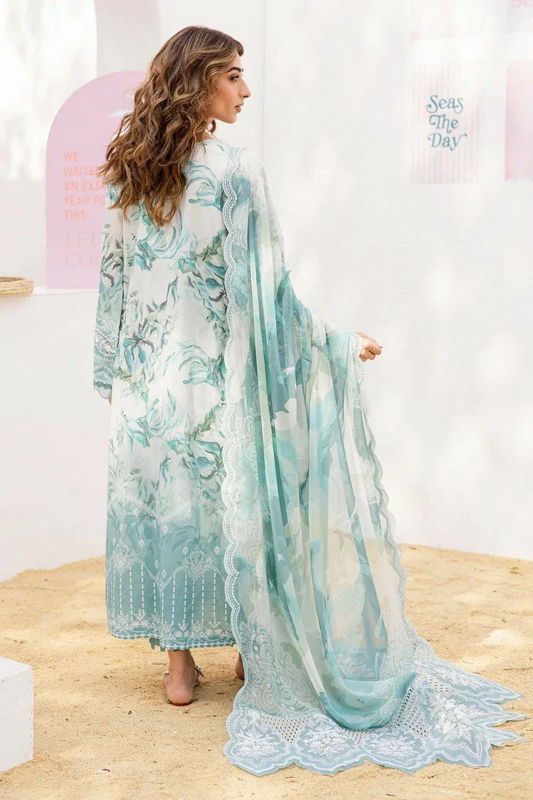 Picture of Nureh - Gardenia Embroidered Chikankari Lawn Collection Vol 4 - NSG-187 - Unstitched - Available at Raja Sahib