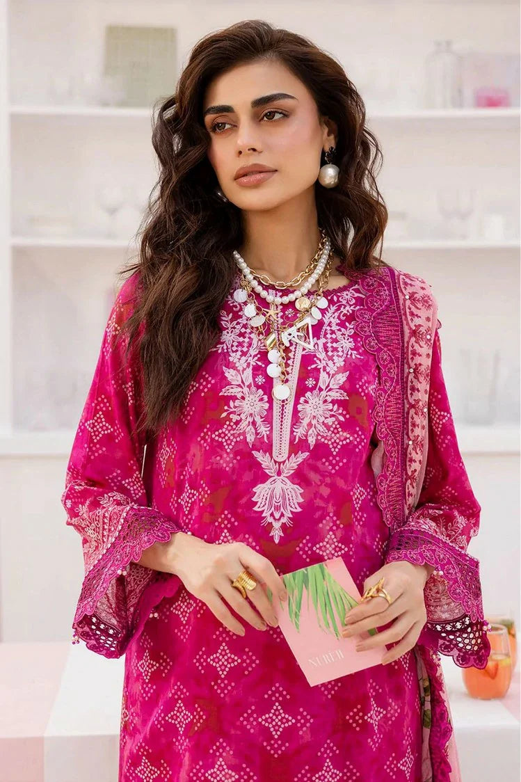 Picture of Nureh - Gardenia Embroidered Chikankari Lawn Collection Vol 4 - NSG-189 - Unstitched - Available at Raja Sahib