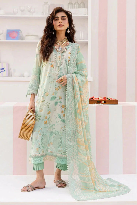 Picture of Nureh - Gardenia Embroidered Chikankari Lawn Collection Vol 4 - NSG-191 - Unstitched - Available at Raja Sahib