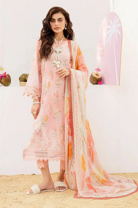 Picture of Nureh - Gardenia Embroidered Chikankari Lawn Collection Vol 4 - NSG-195 - Unstitched - Available at Raja Sahib