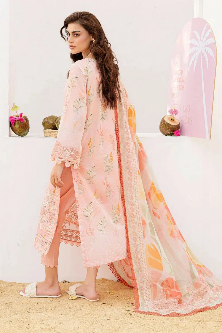 Picture of Nureh - Gardenia Embroidered Chikankari Lawn Collection Vol 4 - NSG-195 - Unstitched - Available at Raja Sahib