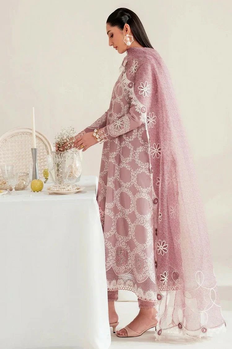 Picture of Jazmin - Iris Luxury Lawn Eid Collection - Design 10 - Unstitched - Available at Raja Sahib