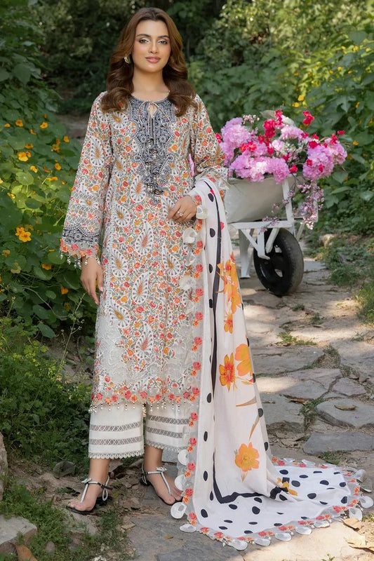 Picture of Charizma - Range Embroidered Lawn Collection Vol 1 - CRN5-05 - Unstitched - Available at Raja Sahib