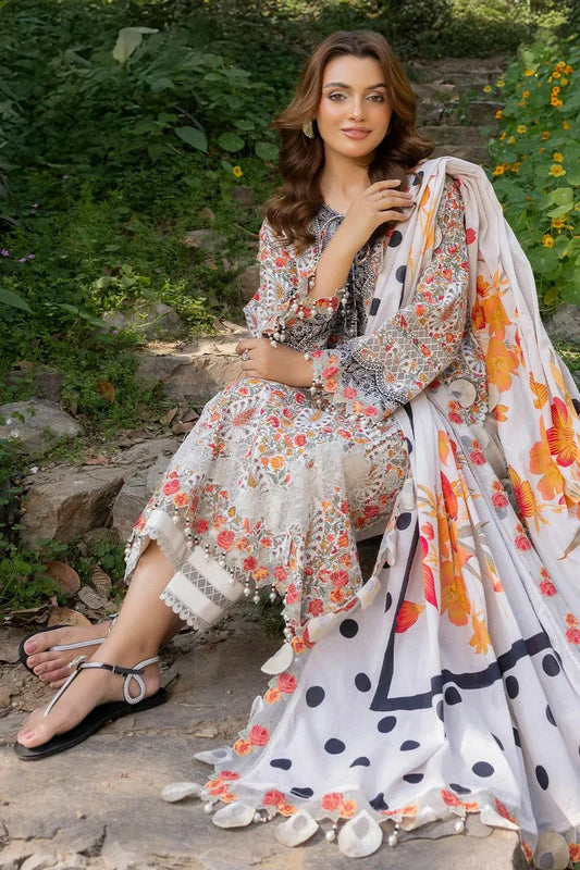 Picture of Charizma - Range Embroidered Lawn Collection Vol 1 - CRN5-05 - Unstitched - Available at Raja Sahib