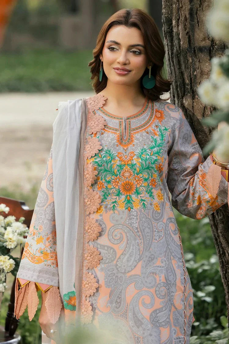 Picture of Charizma - Range Embroidered Lawn Collection Vol 1 - CRN5-07 - Unstitched - Available at Raja Sahib