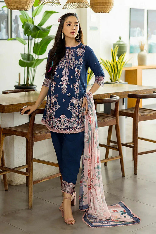 Picture of Zainab Chottani - Tahra Lawn Collection - ELISA-14-UNS - Unstitched - Available at Raja Sahib