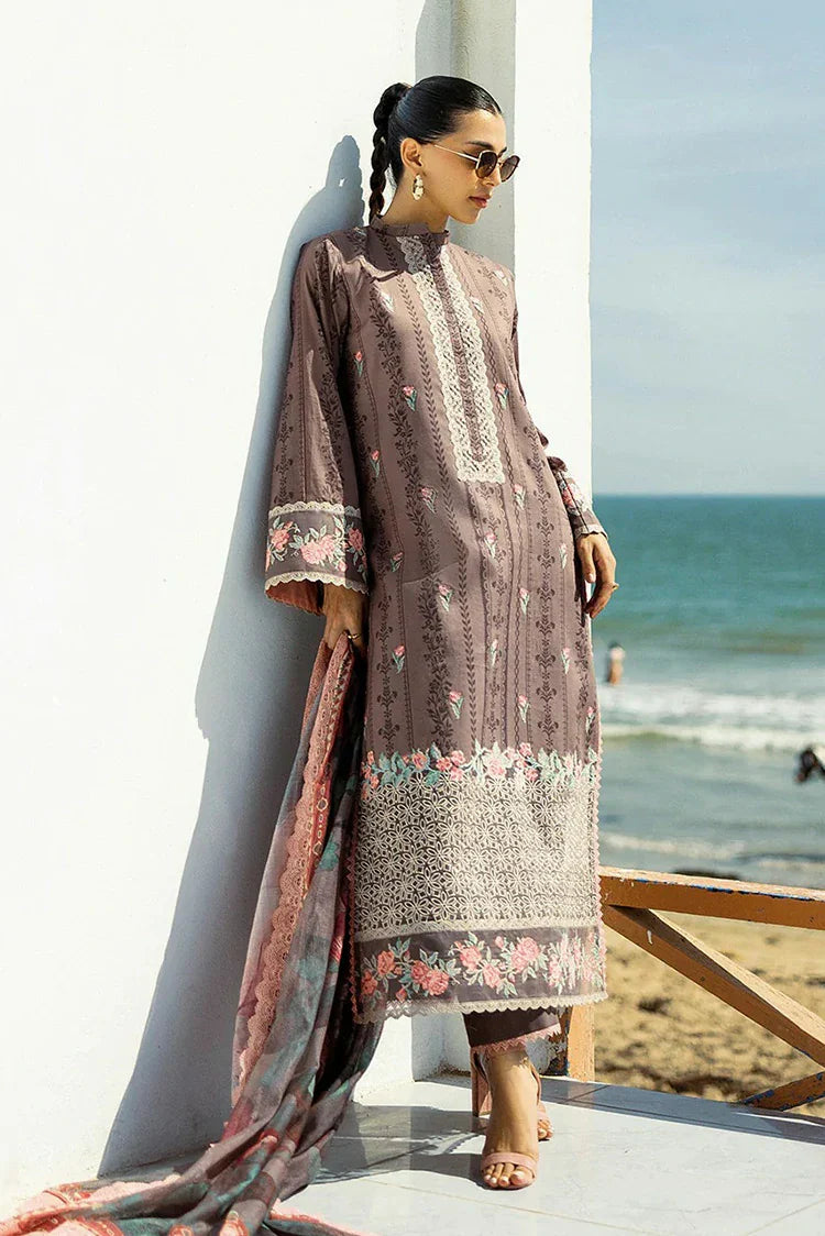 Picture of Zainab Chottani - Tahra Lawn Collection - SAMAYRA-04-UNS - Unstitched - Available at Raja Sahib