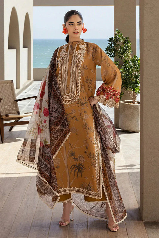 Picture of Zainab Chottani - Tahra Lawn Collection - RAHMA-06-UNS - Unstitched - Available at Raja Sahib