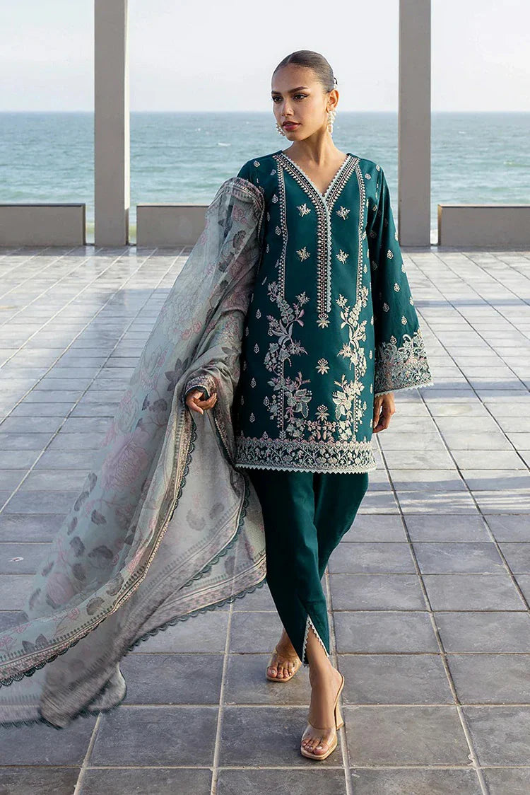 Picture of Zainab Chottani - Tahra Lawn Collection - MINA-08-UNS - Unstitched - Available at Raja Sahib
