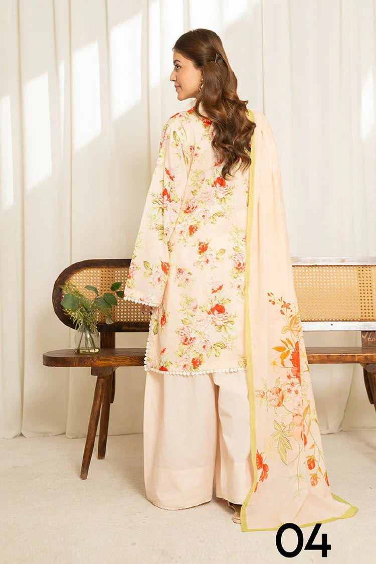 Picture of Zara Shahjahan - Sule Lawn Collection Vol 1 - Design-04 - Unstitched - Available at Raja Sahib