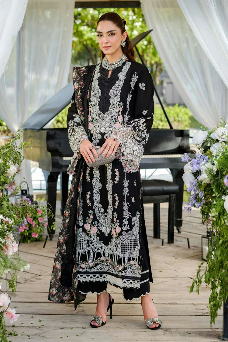 Picture of Elaf - Luxury Lawn Collection Vol 2 - ELH 6A Serena - Unstitched - Available at Raja Sahib