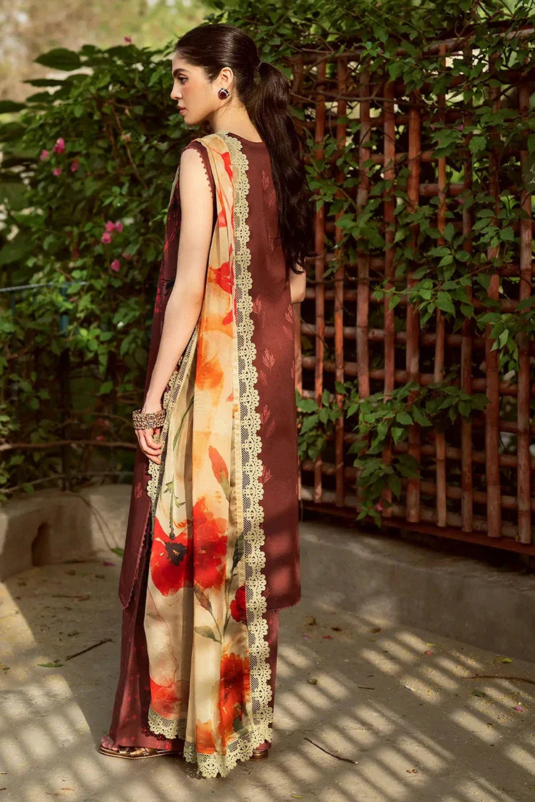 Picture of Asifa & Nabeel - Yakin Lawn Collection - Botanic Haze-(YKL25-15) - Unstitched - Available at Raja Sahib