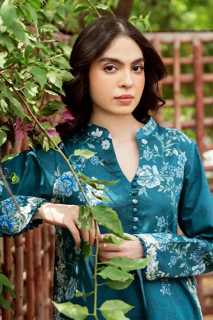 Picture of Asifa & Nabeel - Yakin Lawn Collection - Lush Serenity-(YKL25-03) - Unstitched - Available at Raja Sahib