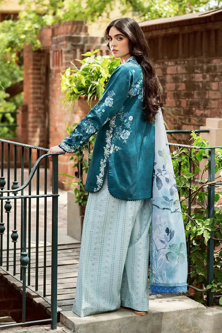 Picture of Asifa & Nabeel - Yakin Lawn Collection - Lush Serenity-(YKL25-03) - Unstitched - Available at Raja Sahib