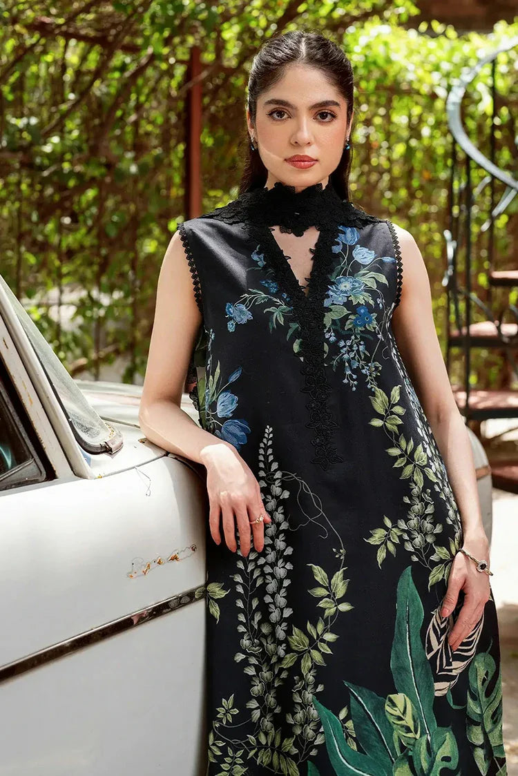 Picture of Asifa & Nabeel - Yakin Lawn Collection - Secret Botanica-(YKL25-05) - Unstitched - Available at Raja Sahib