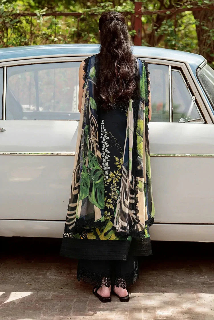 Picture of Asifa & Nabeel - Yakin Lawn Collection - Secret Botanica-(YKL25-05) - Unstitched - Available at Raja Sahib