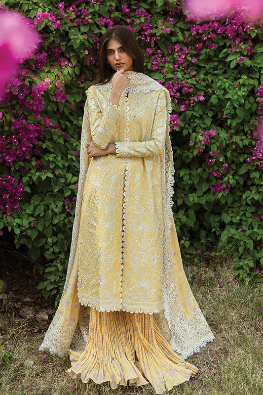 Picture of Afrozeh - Mulaqaat Festive Lawn Collection - D-01 Taqdeer - Unstitched - Available at Raja Sahib