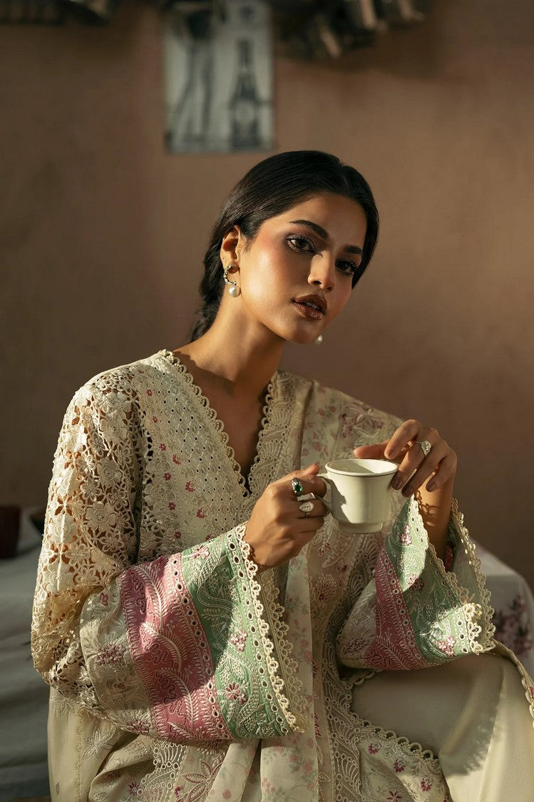 Picture of Afrozeh - Mulaqaat Festive Lawn Collection - D-08 Mohabbat - Unstitched - Available at Raja Sahib