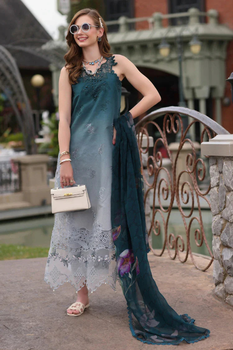 Picture of Noor by Saadia Asad - Noor Eid Luxe Chikankari Collection - Design 10 - Unstitched - Available at Raja Sahib