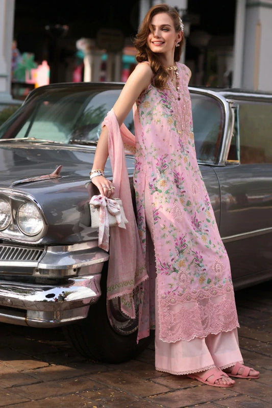 Picture of Noor by Saadia Asad - Noor Eid Luxe Chikankari Collection - Design 11 - Unstitched - Available at Raja Sahib