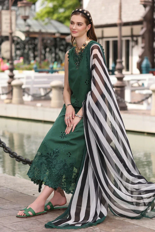 Picture of Noor by Saadia Asad - Noor Eid Luxe Chikankari Collection - Design 12 - Unstitched - Available at Raja Sahib