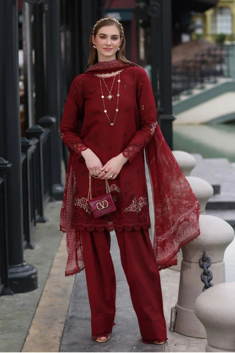 Picture of Noor by Saadia Asad - Noor Eid Luxe Chikankari Collection - Design 01 - Unstitched - Available at Raja Sahib