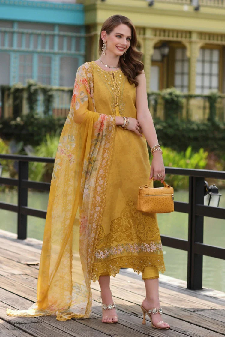 Picture of Noor by Saadia Asad - Noor Eid Luxe Chikankari Collection - Design 03 - Unstitched - Available at Raja Sahib