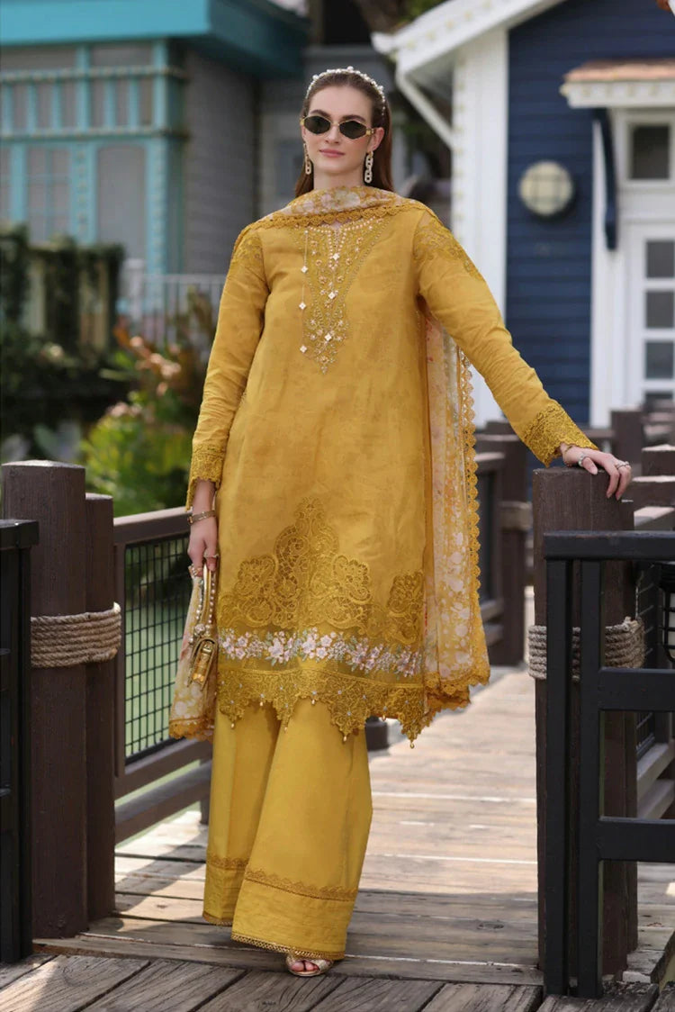 Picture of Noor by Saadia Asad - Noor Eid Luxe Chikankari Collection - Design 03 - Unstitched - Available at Raja Sahib