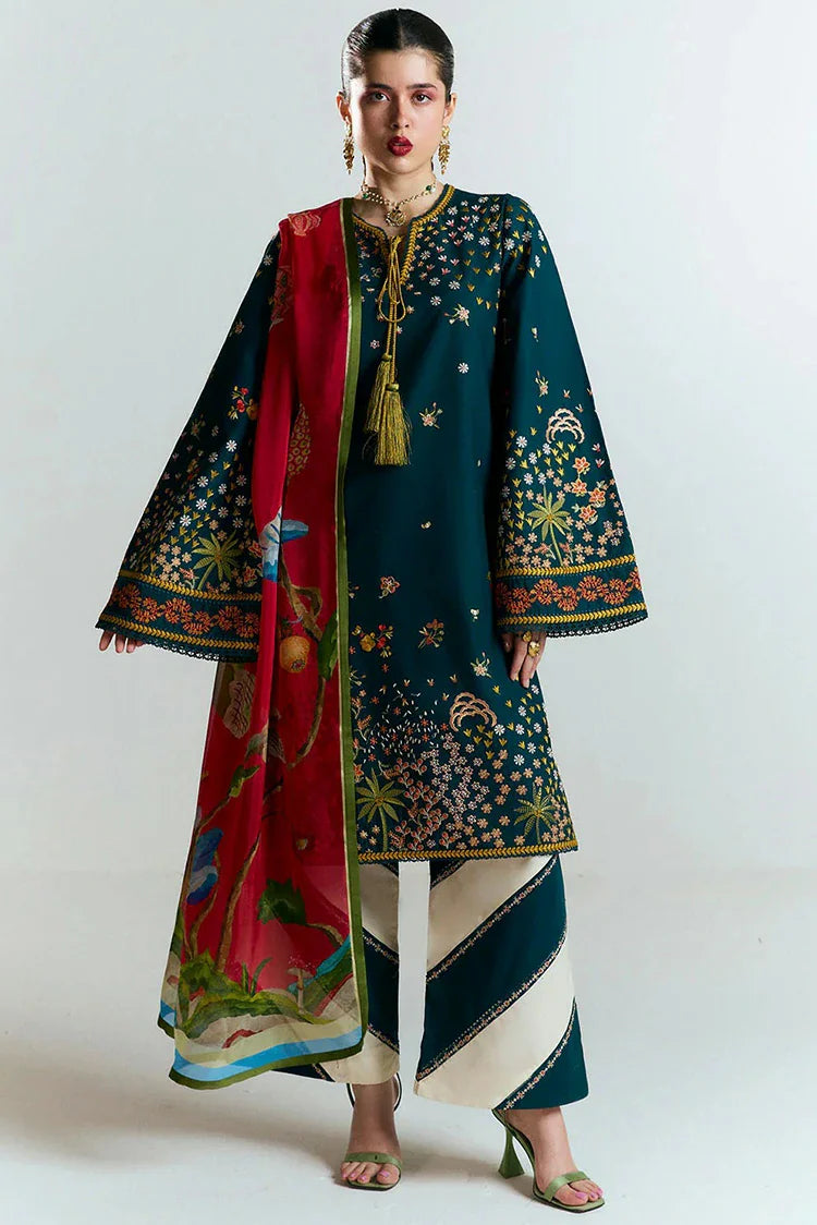 Picture of Hussain Rehar - Jugnu Spring Summer Edit 2 - 10 Anara - Unstitched - Available at Raja Sahib