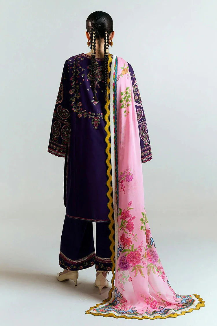 Picture of Hussain Rehar - Jugnu Spring Summer Edit 2 - 05 Sagar - Unstitched - Available at Raja Sahib