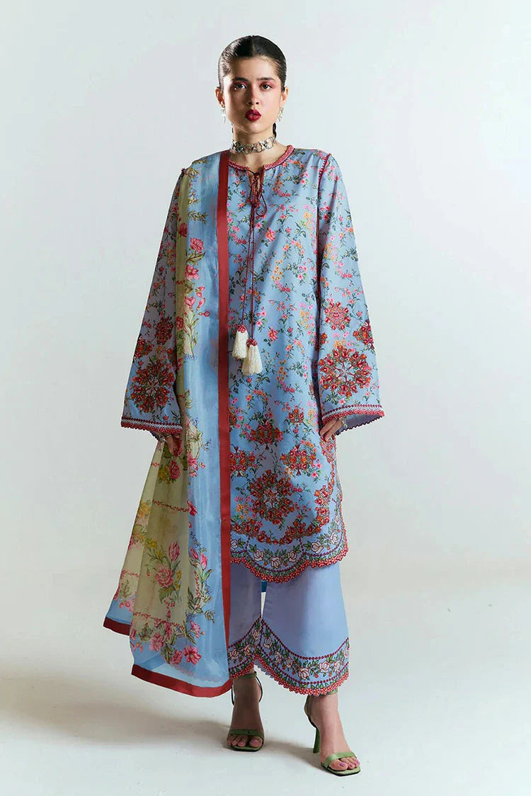 Picture of Hussain Rehar - Jugnu Spring Summer Edit 2 - 07 Nyami - Unstitched - Available at Raja Sahib