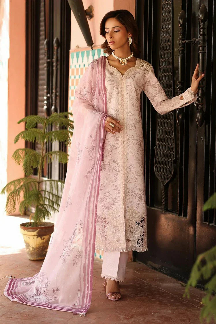 Picture of Alizeh - Embroidered Printed Festive Lawn Edit - 10-ARUNA - Unstitched - Available at Raja Sahib