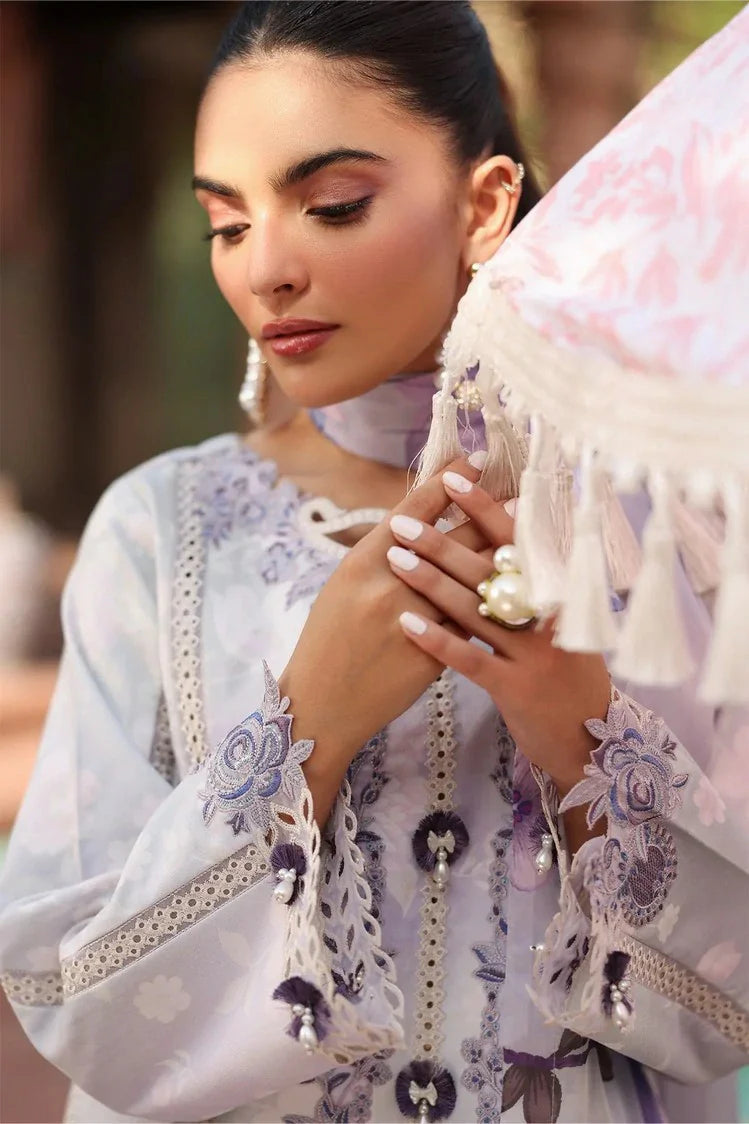 Picture of Alizeh - Embroidered Printed Festive Lawn Edit - 09-PRESTA - Unstitched - Available at Raja Sahib