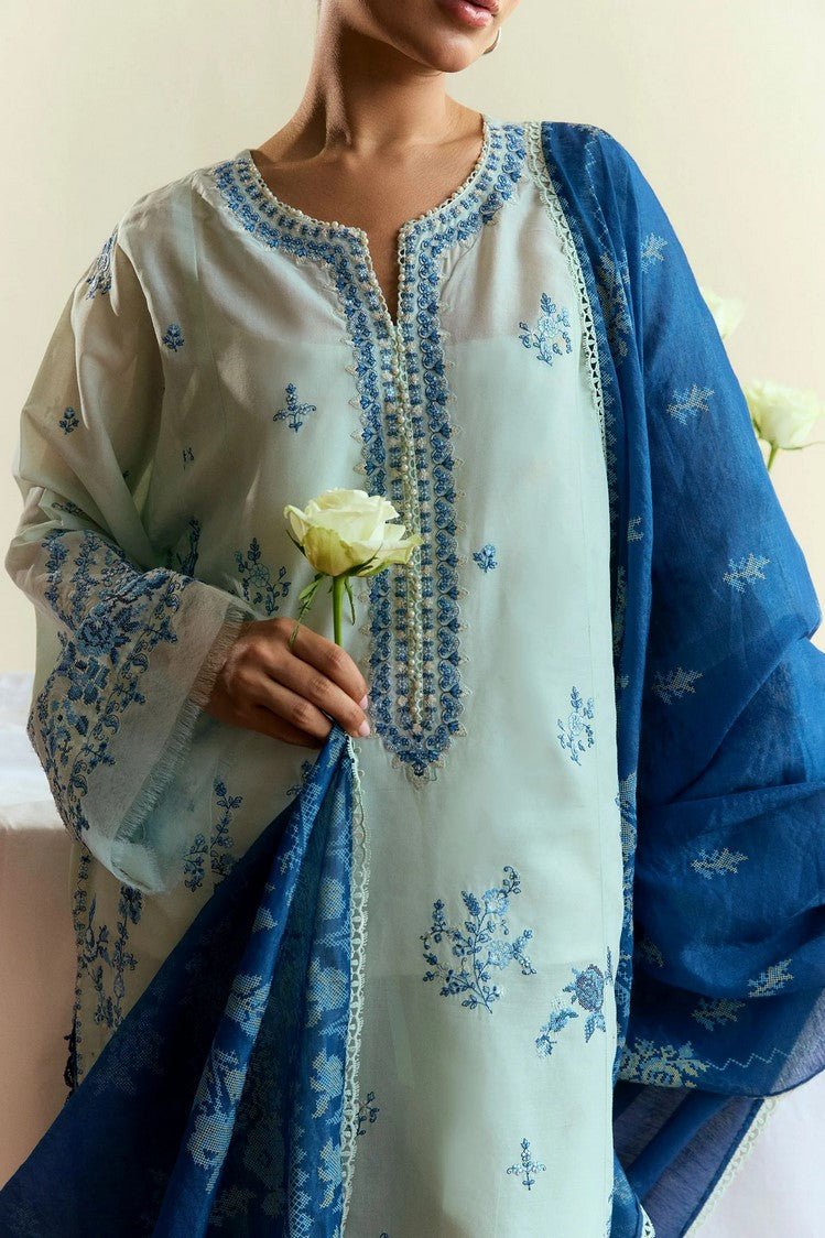 Picture of Zara Shahjahan - Coco Luxury Eid Ul Azha Edit - ISLE-D10 - Unstitched - Available at Raja Sahib