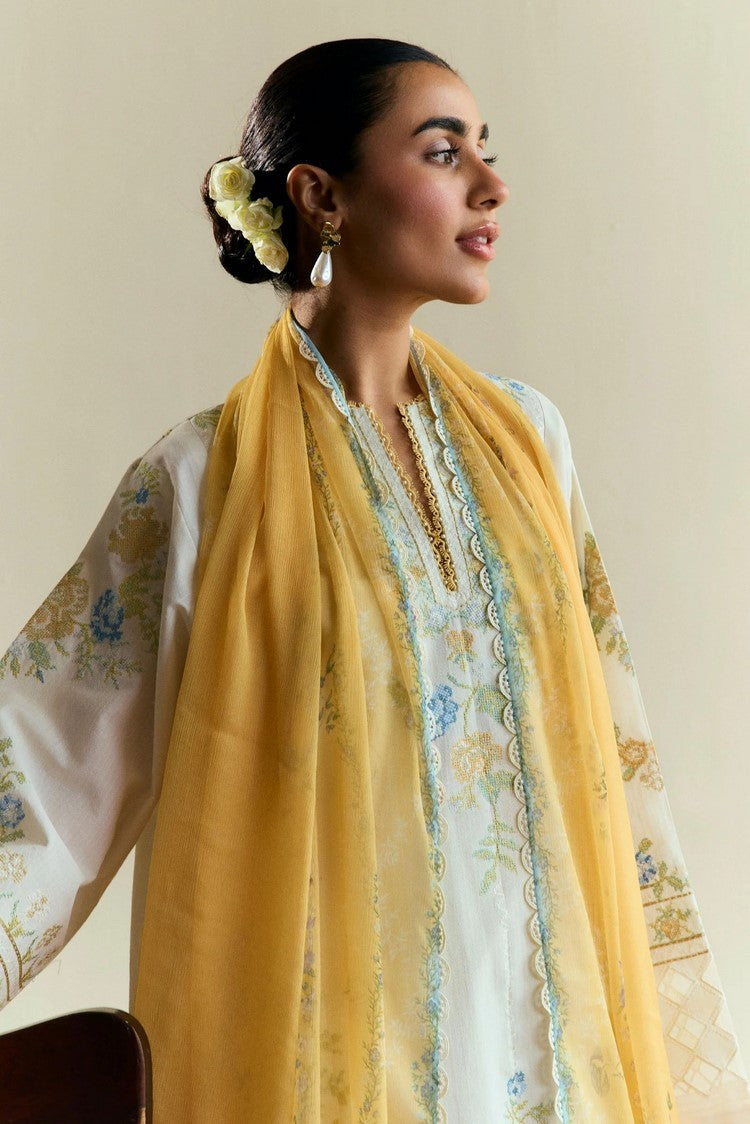 Picture of Zara Shahjahan - Coco Luxury Eid Ul Azha Edit - SOLACE-D3 - Unstitched - Available at Raja Sahib