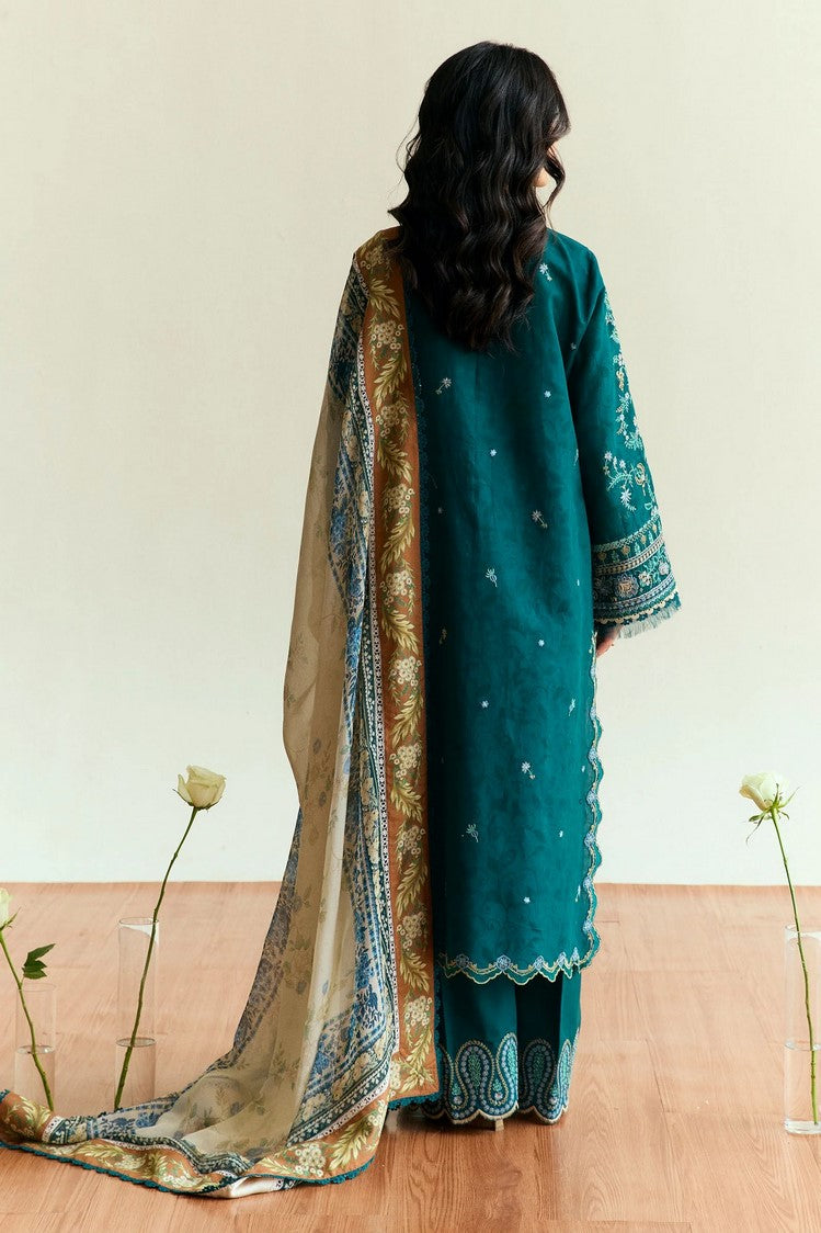 Picture of Zara Shahjahan - Coco Luxury Eid Ul Azha Edit - MARIGOLD-D4 - Unstitched - Available at Raja Sahib