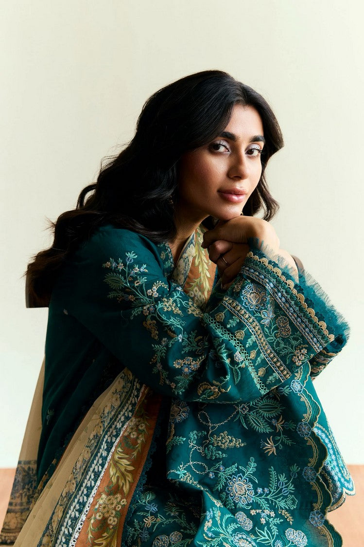 Picture of Zara Shahjahan - Coco Luxury Eid Ul Azha Edit - MARIGOLD-D4 - Unstitched - Available at Raja Sahib