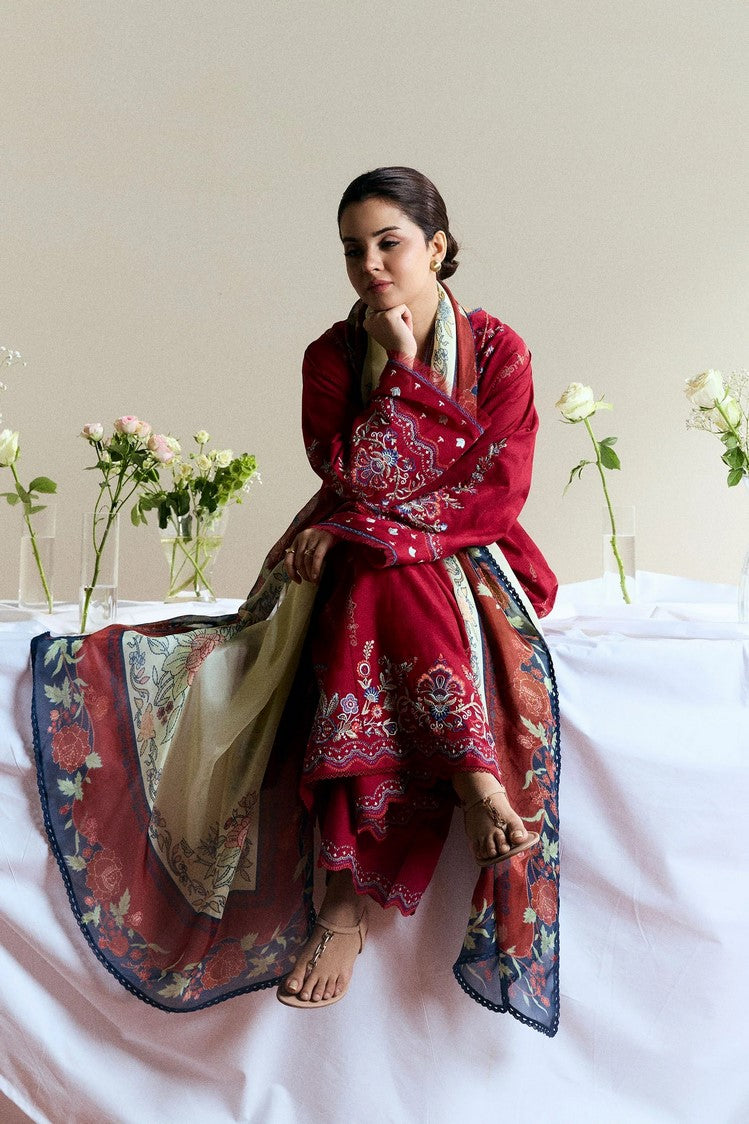 Picture of Zara Shahjahan - Coco Luxury Eid Ul Azha Edit - ALBA-D8 - Unstitched - Available at Raja Sahib