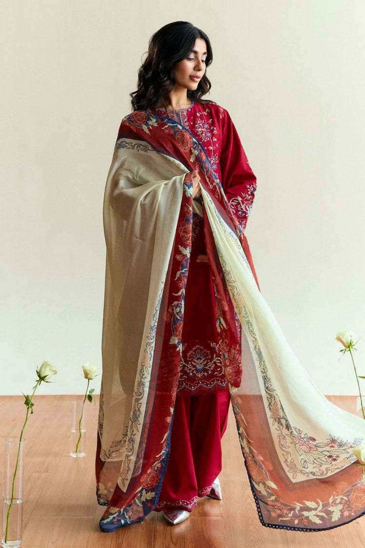 Picture of Zara Shahjahan - Coco Luxury Eid Ul Azha Edit - ALBA-D8 - Unstitched - Available at Raja Sahib