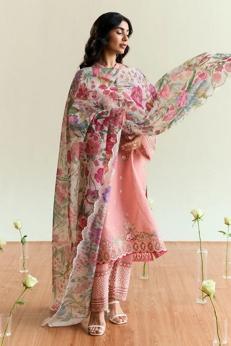 Picture of Zara Shahjahan - Coco Luxury Eid Ul Azha Edit - SABLE-D9 - Unstitched - Available at Raja Sahib