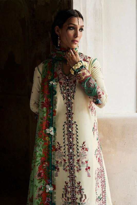 Picture of Hussain Rehar - Nirmal Embroidered Lawn Eid Collection - 01 Sahil - Unstitched - Available at Raja Sahib
