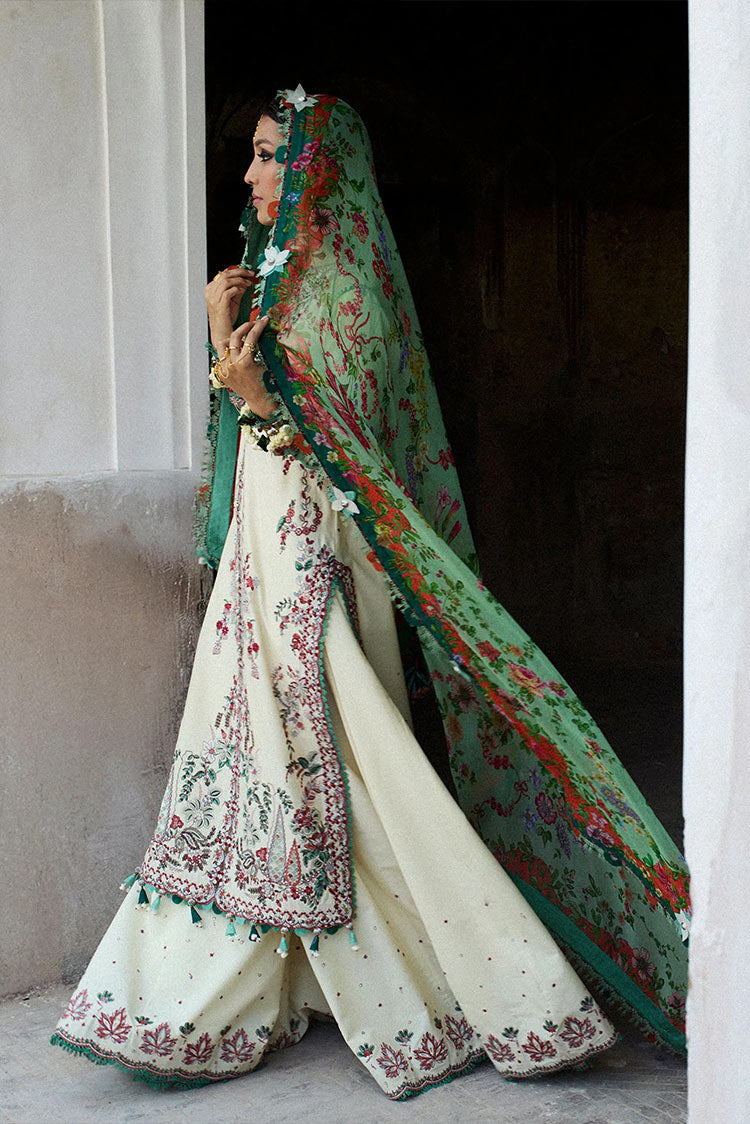 Picture of Hussain Rehar - Nirmal Embroidered Lawn Eid Collection - 01 Sahil - Unstitched - Available at Raja Sahib