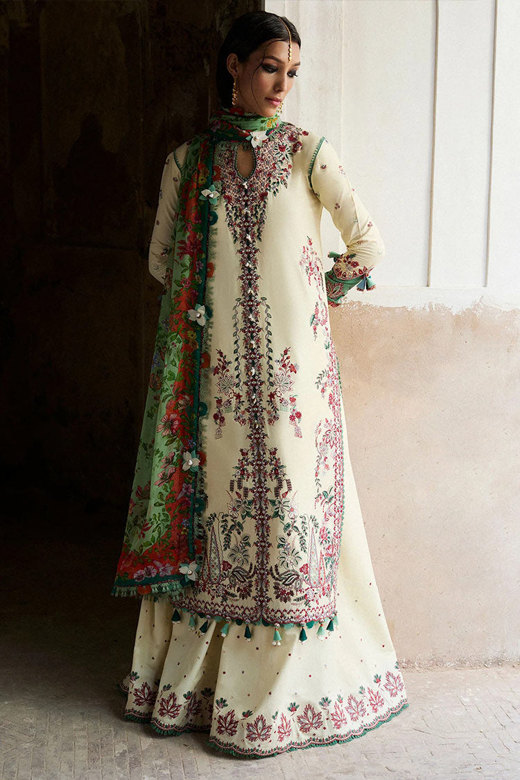 Picture of Hussain Rehar - Nirmal Embroidered Lawn Eid Collection - 01 Sahil - Unstitched - Available at Raja Sahib