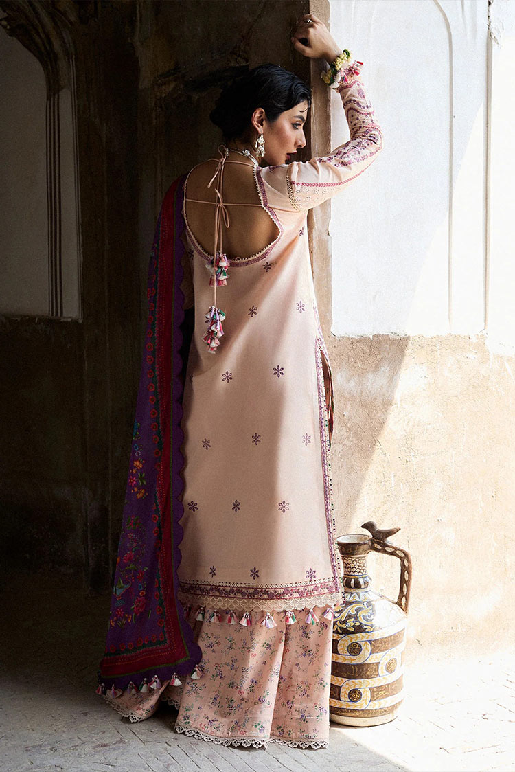 Picture of Hussain Rehar - Nirmal Embroidered Lawn Eid Collection - 03 Lehr - Unstitched - Available at Raja Sahib