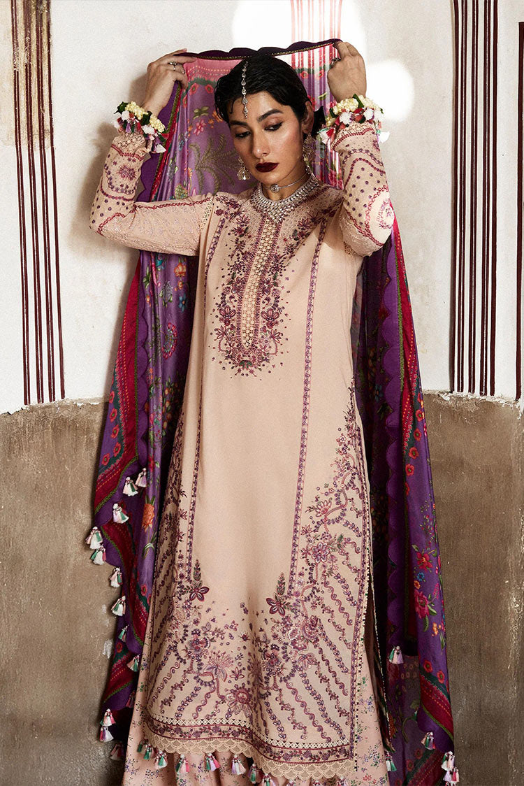 Picture of Hussain Rehar - Nirmal Embroidered Lawn Eid Collection - 03 Lehr - Unstitched - Available at Raja Sahib