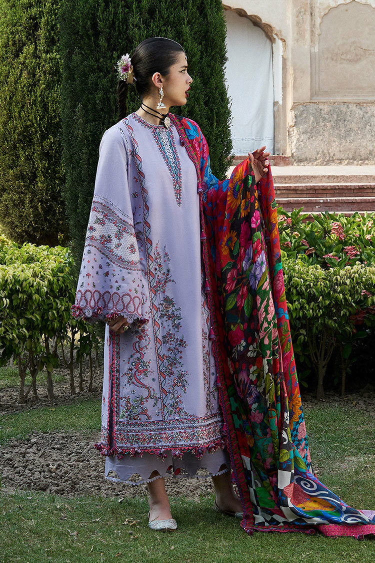 Picture of Hussain Rehar - Nirmal Embroidered Lawn Eid Collection - 08 Inaya - Unstitched - Available at Raja Sahib