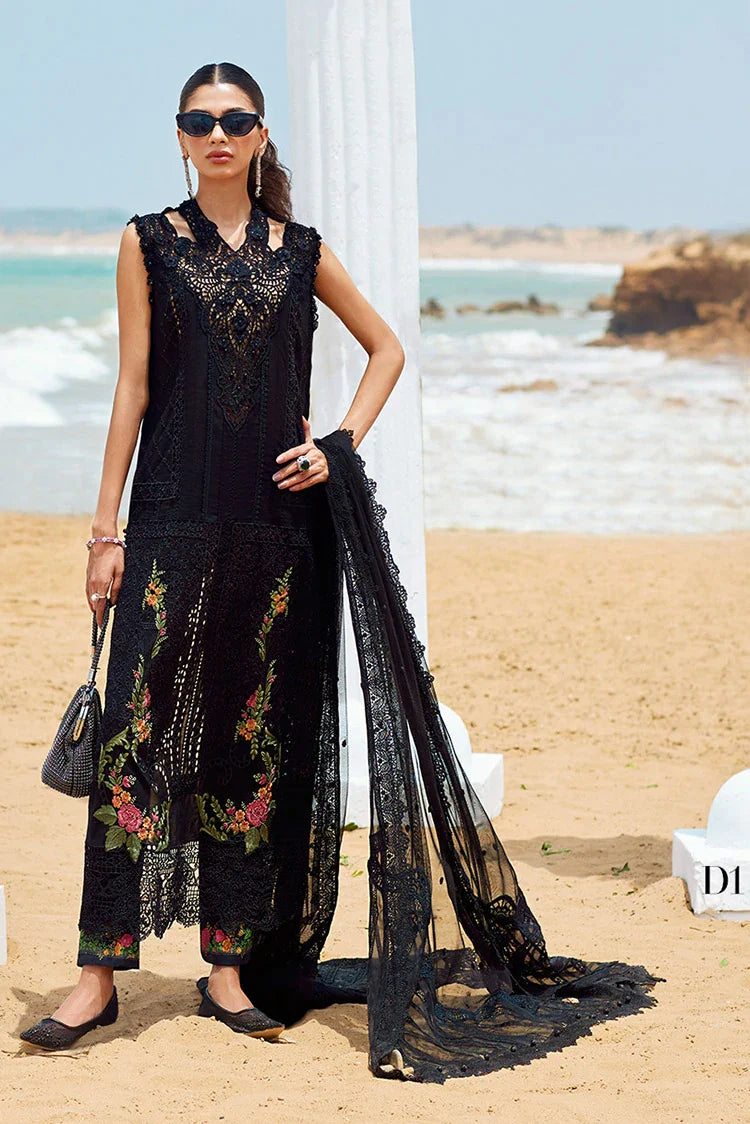 Picture of Maria B - Eid Ul Azha Luxury Lawn Collection - EL25-01 - Unstitched - Available at Raja Sahib