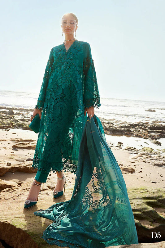 Picture of Maria B - Eid Ul Azha Luxury Lawn Collection - EL25-05 - Unstitched - Available at Raja Sahib
